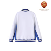 Sigma White Air Tech Fleece Warm Up Jacket
